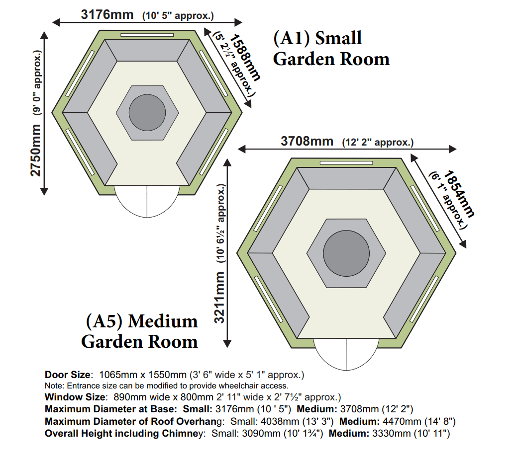 Small Garden Rooms - Garden Exteriors